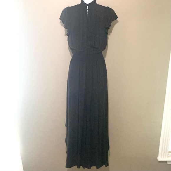 MSK Smocked-Trim Wide-Leg Jumpsuit - Picture 5 of 11